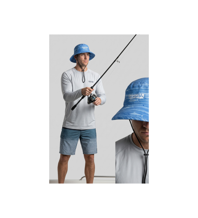 Marlin Latitude Printed Bucket Hat