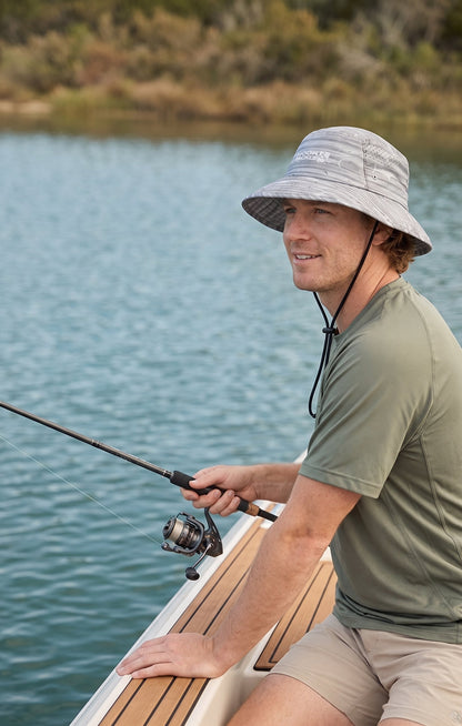 Marlin Latitude Printed Bucket Hat