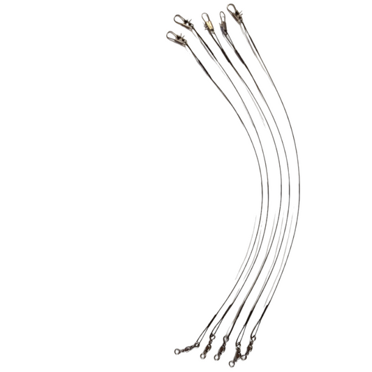 Stainless Steel Leader Rig (pack of 5)