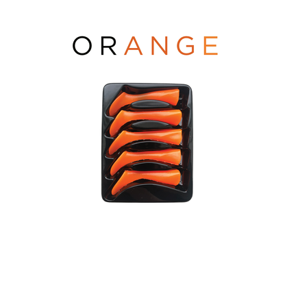 Headbanger Shad 4-1/2" Replacement Tails - Orange